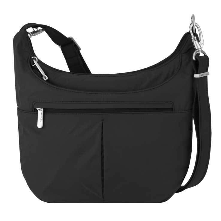 Travelon 42857 Anti Theft Classic Light Slouch Hobo Black